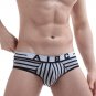 Fashion Mens Brief Cotton Strip Underwear shorts boxers underpants