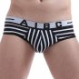 Fashion Mens Brief Cotton Strip Underwear shorts boxers underpants