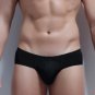man ice silk briefs low rise High quality underwear super comfortable colorful sexy tight gay men\'s