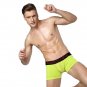 Men Low Waist Ventilation Cotton Comfy Shorts Boxer Underpants Underwea BK/L