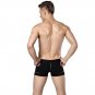 Men Low Waist Ventilation Cotton Comfy Shorts Boxer Underpants Underwea BK/L
