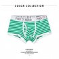 PINK HEROES Comfortable Panties shorts boxershorts Men mens boxers Sexy Striped Cotton Man Underwear