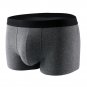 New Plus Size Male Boxer Underwear Flat Panties Cotton Shorts Man Sexy Underpants Trunk U-convex Box