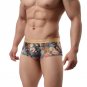 Hot Sexy Men Underwear Boxers underpant Cotton Male Panties Shorts Vintage Printing Flowers Man Pant