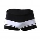 Cotton Flat Angle Sexy Pants Printed Striped Male Underwear BK L