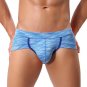 Casual Mens Underwear Briefs Low Waist Striped jockstrap gay underwear men string homme bikini 2017