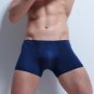 2017 Mens Underwear Boxers Nylon Sexy Transparent Seemless Underwear Penis Pouch Cueca Boxer Shorts