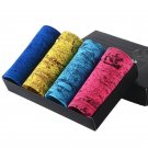4Pcs/lot Brand New Underwear Men Sexy Super Large Size Underwear For Men U Convex Boxer Shorts Breat
