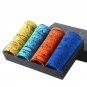 4Pcs/lot Brand New Underwear Men Sexy Super Large Size Underwear For Men U Convex Boxer Shorts Breat