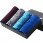 4Pcs/lot Brand New Underwear Men Sexy Super Large Size Underwear For Men U Convex Boxer Shorts Breat