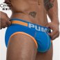 PU sexy men underwear designed low waist Penis Pouch Mens brief cotton briefs men\'s underpant man b