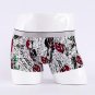 Men Silky Boxer Shorts Nylon Black Underwear Brand Trunk Sheer Boxer Shorts Calvn Cuecas Underwear C