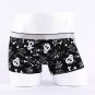Men Silky Boxer Shorts Nylon Black Underwear Brand Trunk Sheer Boxer Shorts Calvn Cuecas Underwear C