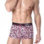 Free Shipping pull in underwear men waist pants U convex design personality cartoon boxer shorts SIZ