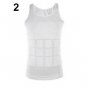 Men\'s Slim Body Shaper Vest Tops Shirt Tummy Waist Underwear Beer Belly Slimmer 6L7X