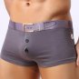 Free Shipping Men\'s fashion Button Underwear cotton Boxer breathable panties sexy Boxer shorts Size