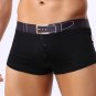 Free Shipping Men\'s fashion Button Underwear cotton Boxer breathable panties sexy Boxer shorts Size