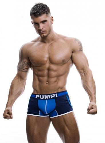3 PACK PUMP! Fashion JOGGER Mesh Pockets Boxer shorts  Brand men underwear boxer Cotton Body Sexy me