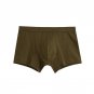 THREEGUN 1pcs/Lots Mens Boxers Underwear Solid Male Boxer Shorts Breathable High Elastic Boxers Larg