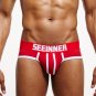 Low Waist Sexy Men brand Underwear cotton Briefs Gay Penis Pouch Wonderjock Mens tight Bikini Brief