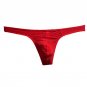 Ahkuci 2017 Mens Transparent Ice Silk Thong Underwear Sexy Men G-String Solid Gay Bikini Swimwear Le