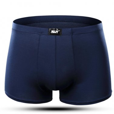 Sexy Men Boxer Soft Breathable Underwear Male Comfortable Solid Panties Underpants Cueca Boxershorts