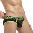 2017 summer new men sexy quick dry mesh breathable brief underwear ice silk U Pouch Enhancing pantie