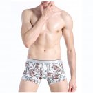 Boxer Shorts Silky Seamless Sexy Underwear GAY Nylon Underwear Brand Cuecas Sheer Boxer Shorts Calvn