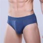 Briefs Men Underwear Mesh Solid Big Size Modal Panties Black High Quality Natural Breathable Male Un