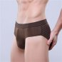 Briefs Men Underwear Mesh Solid Big Size Modal Panties Black High Quality Natural Breathable Male Un