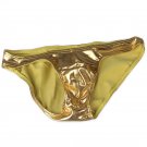 Sheer Hipster Interior Hombre Gay Men\'s Underwear Gold Briefs Shorts Dress Up Costume Sex Products 