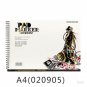 Dainayw A4 A5 4K Spiral Marker Pad Notebook Paper Sketch Stationery Notepad For Designers Drawing An