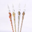 Fashion Creative Crystal Dip Pen Glass Signature Pen Business Gifts Office Supplies Glass Writing Pe