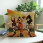 Free Shipping Anime Manga Naruto Throw Pillow Case 45*45cm Pillow Case Sofa Seat Bedding Cushion Cov