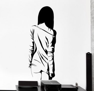Removabloe Home Decoration Wall Vinyl Decal Manga Sexy Teen Girl Naked Cool Sticker Living Room Wall
