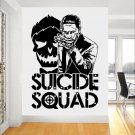 Joker Suicide Squad Wall Art Sticker Fashion Design Wall Stickers For Boys Bedroom Teens Room Decor 