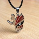 Fashion Anime necklace /Manga Bleach Kurosaki Ichigo Broken Mask Pendants Metal Necklace wholesale j