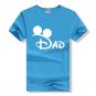 2016 New Arrival Men Tshirt Print DAD Casual Short Sleeve Tee O-Neck Solid T Shirt Homme T Men Clo