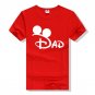 2016 New Arrival Men Tshirt Print DAD Casual Short Sleeve Tee O-Neck Solid T Shirt Homme T Men Clo