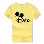 2016 New Arrival Men Tshirt Print DAD Casual Short Sleeve Tee O-Neck Solid T Shirt Homme T Men Clo