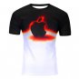 Men summer T-shirt Lightning cat 3d style 2016 fashion brand clothing camiseta hombre manga corta Fr