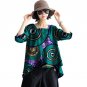 African Print Ladies New Design Dashiki Clothes Custom Made Women Vintage Multi Colored Popover Afri