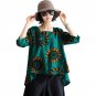 African Print Ladies New Design Dashiki Clothes Custom Made Women Vintage Multi Colored Popover Afri