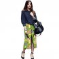 Fashion Front Kick Pleat Womens Formal Wear African Skirt African Colorful Print Element Dashiki Clo