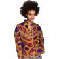 African personal tailor women printting dashiki clothes turndown collar ladies long sleeve leisure s