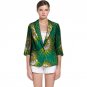 Brightly colored african print blazers women fashion tradition design dashiki clothing ladies casual