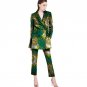 Customized african fashion print loose women blazers and trousers set elegant pant+blazer sets dashi