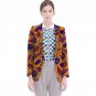 Women Retro African Blazer Female Fashion Pattern Printed Suit Outwear Outfits Custom Lady Dashiki C