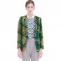Women Retro African Blazer Female Fashion Pattern Printed Suit Outwear Outfits Custom Lady Dashiki C