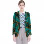 Women Retro African Blazer Female Fashion Pattern Printed Suit Outwear Outfits Custom Lady Dashiki C